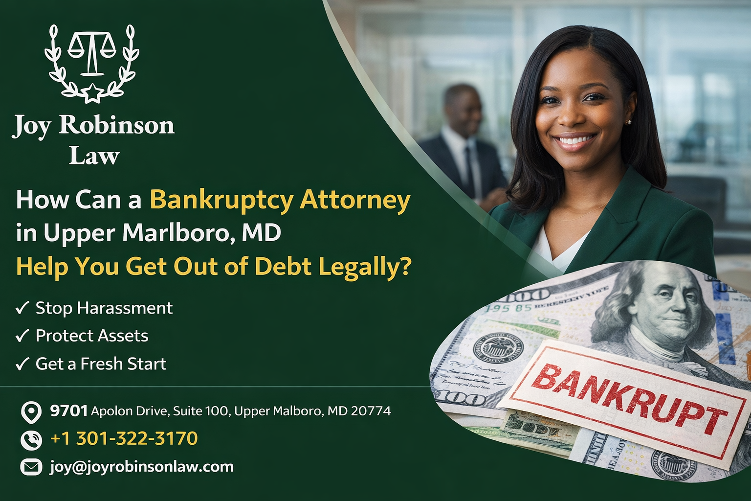 Bankruptcy Attorney in Upper Marlboro, MD